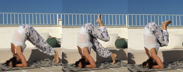 sequenza cri sirsasana